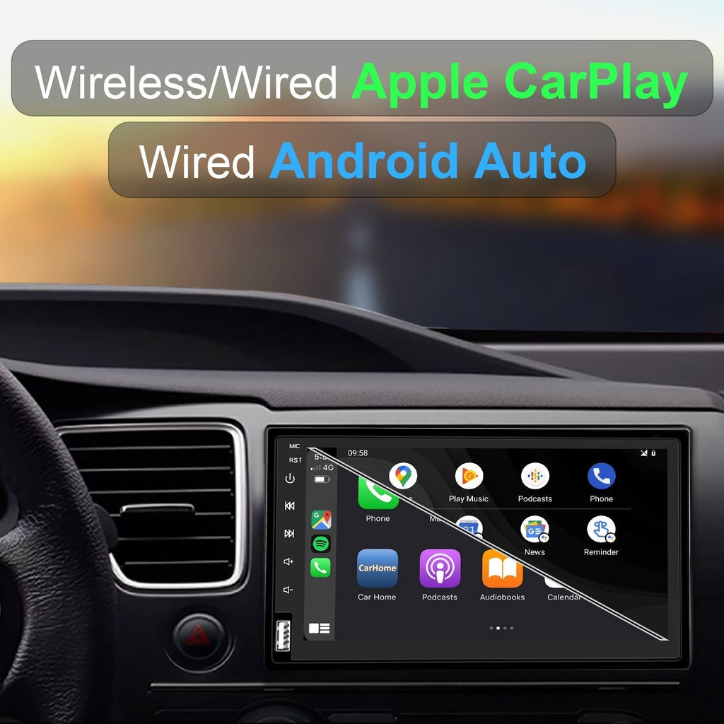Kia Sorento 2011-2013 -- 7 Inch Car Radio Wireless CarPlay Wireless An –  OttoNavi